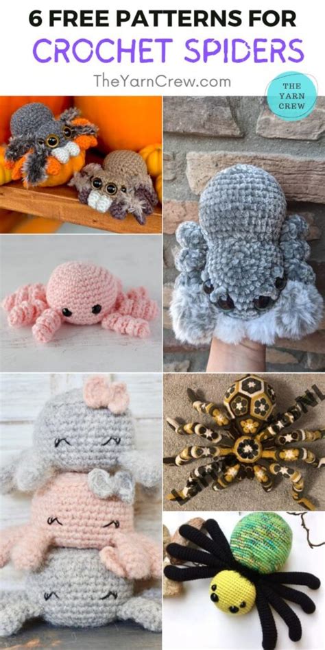 Crochet Spider Patterns For Halloween The Yarn Crew