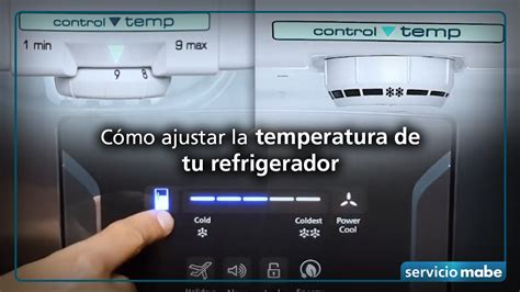 Mabe Refrigeraci N Como Ajustar La Temperatura De Tu Refrigerador Para