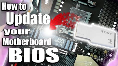 A Beginners Guide How To Update Your Motherboard Bios Youtube
