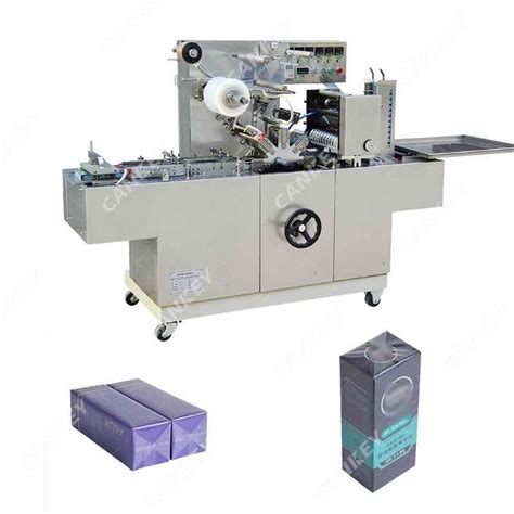 Automatic Perfume Box Cellophane Wrapping Machine A China