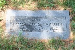 Emma Jane Ross Parrott M Morial Find A Grave