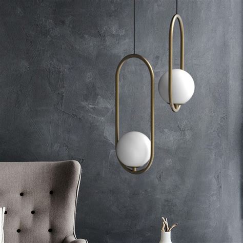 Nordic Glass Ball Pendant Lights Decked Deco