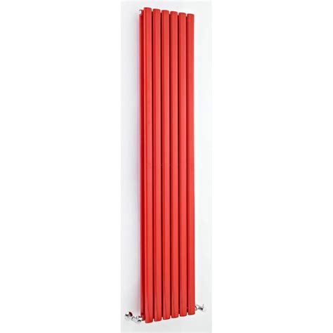 Hudson Reed Revive Double Panel Designer Radiator 1800 X 354mm Red