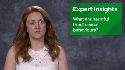 Hacketts Sexualised Behaviour Continuum What Are Harmful Sexual Red