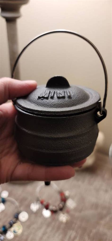 Cast Iron Cauldrons Camp Fire Cooking Black Cast Iron Bean Etsy