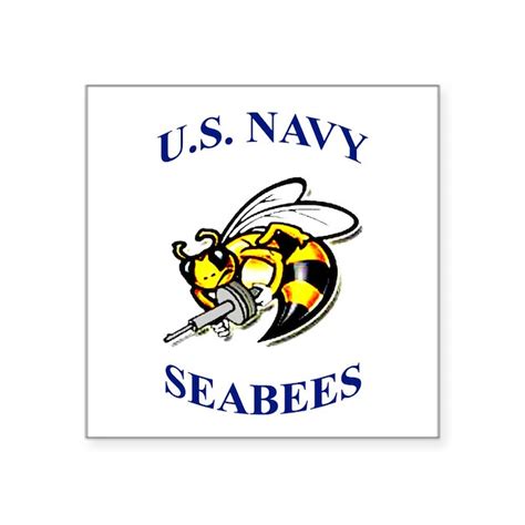 Us Navy Seabees Sticker By Seabees4u