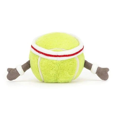 Jellycat Amuseables Sports Tennis Ball Kind Zo Blij