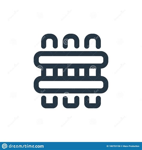 Fence Vector Icon Fence Editable Stroke Fence Linear Symbol For Use