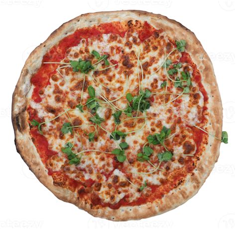 margherita pizza isolated 14038205 PNG