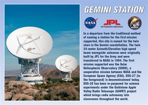 Antennas Goldstone Deep Space Communications Complex