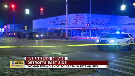 Person Of Interest Detained After Woman Found Shot Dead Inside Suv On