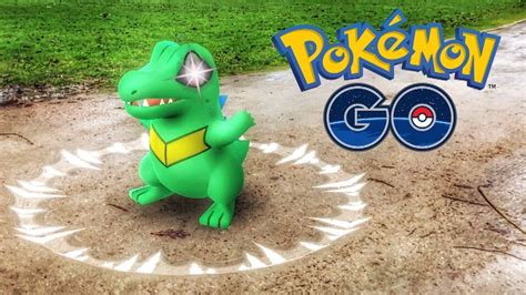 Catching Shiny Totodile In PokÉmon Go First 2019 PokÉmon Go