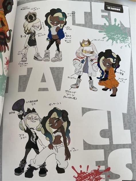 Deep Cut And Off The Hook Concept Art From The Newest Artbook Rsplatoon