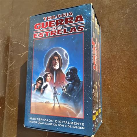 Box Vhs Trilogia Guerra Nas Estrelas Star Wars Masterizado MercadoLivre