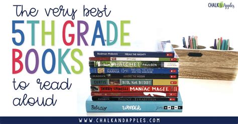 Favorite 5th Grade Books to Read Aloud - Chalk & Apples