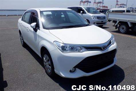 2017 Toyota Corolla Axio White For Sale Stock No 110498 Japanese