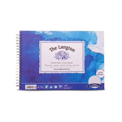 Daler Rowney Langton Lb Watercolour Cold Pressed Spiral Pad X