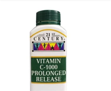 21st Century Vitamin C Prolonged Release 1000MG 120 S Lazada