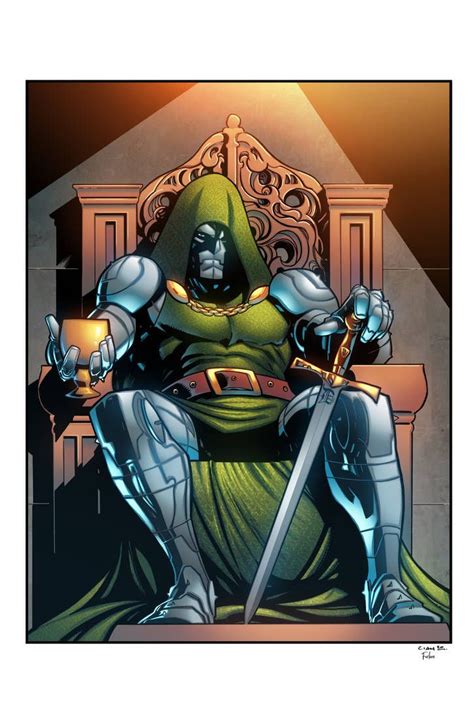 Dr Doom Cian Tormey Bruno Furlani By Furlani On Deviantart Marvel