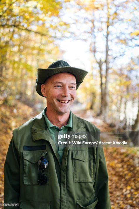 Portrait Of A Park Ranger In The Forest High Res Stock Photo Getty Images