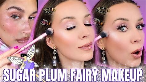 SUGAR PLUM FAIRY MAKEUP INSPIRED BY HAILEY BIEBER Sugarplumfairy