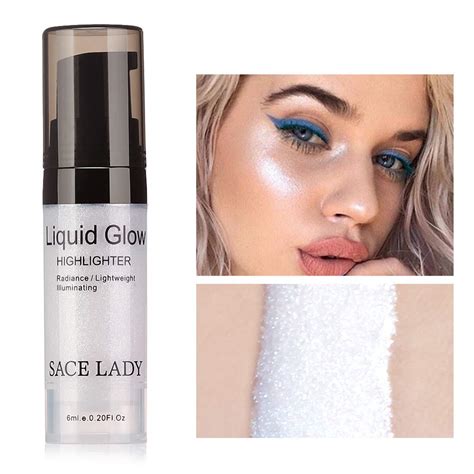 Sace Lady Liquid Pearl Highlighter Makeup Shimmer And Shine Ultra Smooth Radiant