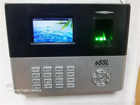 Fingerprint Recognition Essl X C Id Biometric Attendance Machine