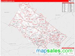 Montgomery County Pa Zip Code Map - Map Of West