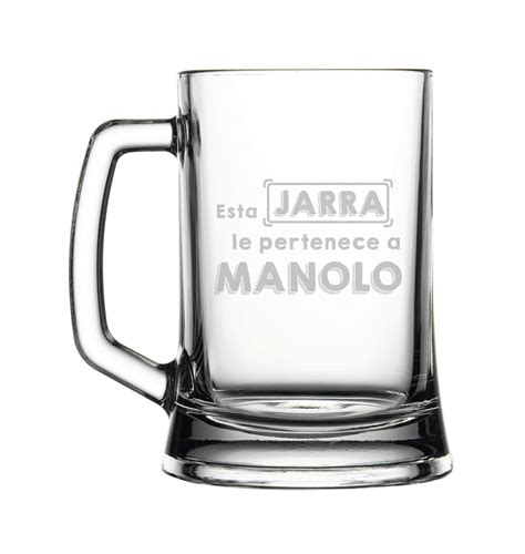 Jarra De Cerveza Personalizada Regalos Originales Creaciones Mikeldi