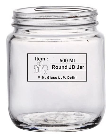 Ml Glass Round Jd Jar At Rs Piece Pitampura New Delhi Id