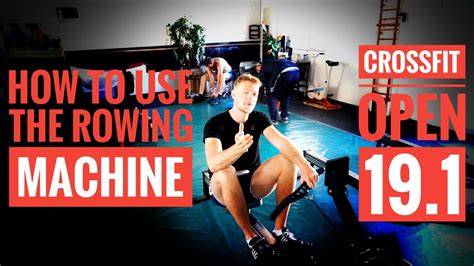 How To Use The Rowing Machine Max Power Strokes Youtube