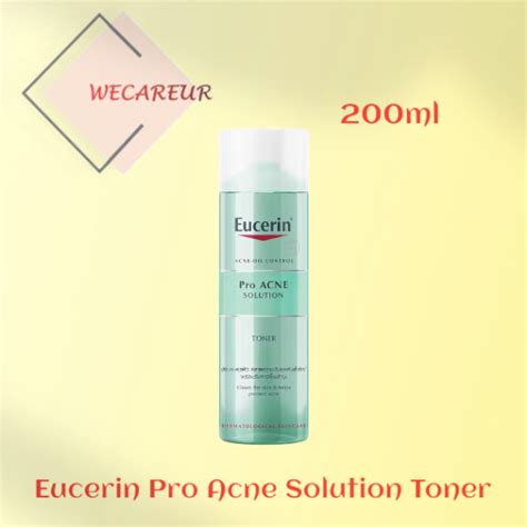 EUCERIN PRO ACNE SOLUTION TONER 200ML OIL FREE Shopee Malaysia