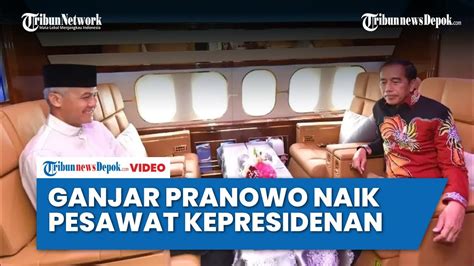 Pergi Naik Kereta Capres Ganjar Pranowo Diajak Pulang Presiden Jokowi