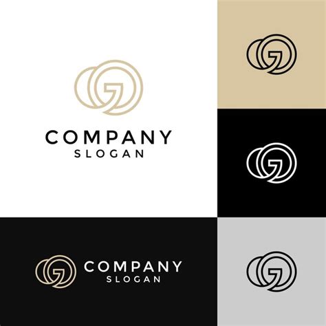 Premium Vector Memorable And Modern Initial Letter GO Or OG Monogram Logo