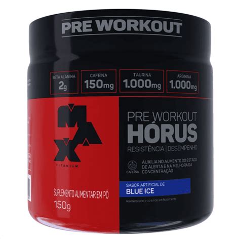 HORUS BLUE ICE MAX TITANIUM 150G Banca 12