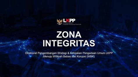 Pembangunan Zona Integritas Direktorat Pengembangan Strategi Dan