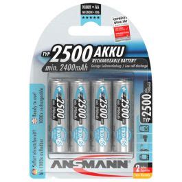 Ansmann Maxe Aa Rechargeable Batteries Mah Nimh