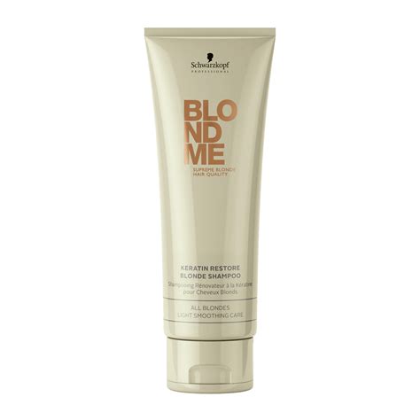 Schwarzkopf Professional BlondMe Keratin Restore Blonde Shampoo All