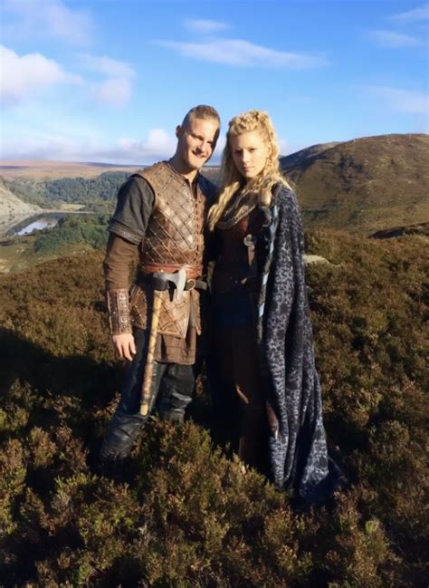 Alexander Ludwig Katheryn Winnick Are Mother And Son Lagertha