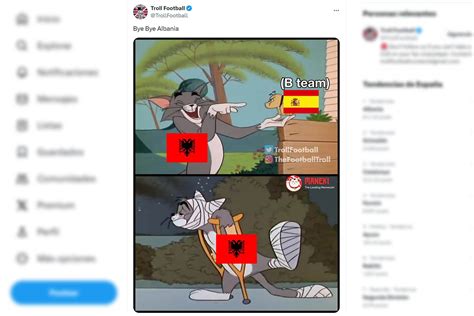 La España Gamberra Los Memes Más Tronchantes Del Albania Vs España