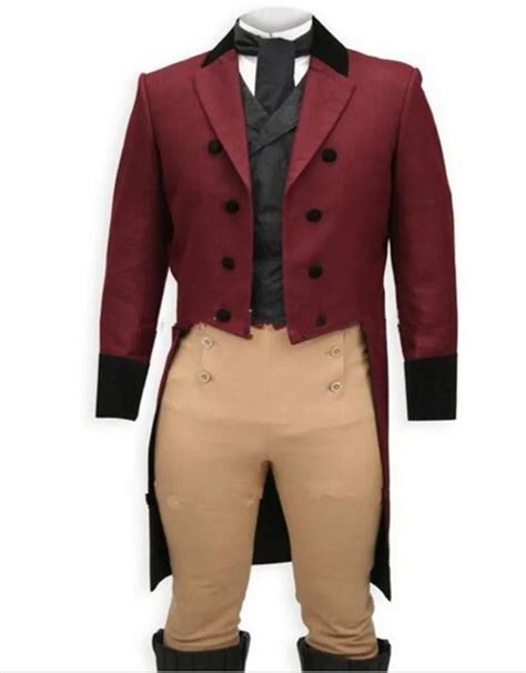 Custom Made To Measure Burgundy Tailcoats For Menbespoke Wine Red