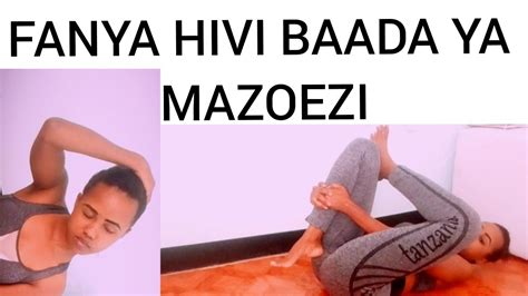 Mazoezi Ya Kunyoosha Viungo Hupunguza Maumivu Ya Mgongo Na Huongeza