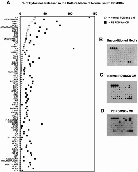 Expression Of Pro Inflammatory Cytokines Chemokines And Growth Factors