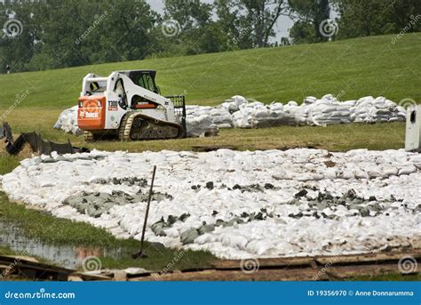 Mississippi River Flood Prevention Editorial Image Image Of