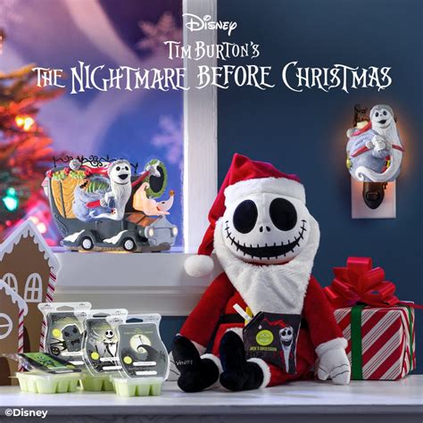 Santa Jack Skellington - 2022 Nightmare Before Christmas Scentsy Collection Scentswax