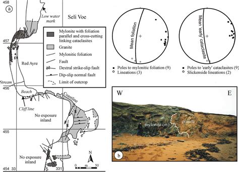 Figure From The Movement History And Fault Rock Evolution Of A