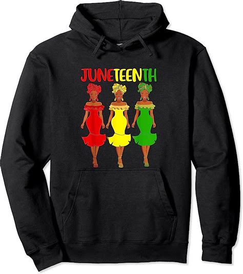 Juneteenth Is My Independence Day Afro Melanin Black Women T Shirts