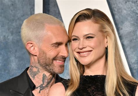 Adam Levine And Behati Prinsloo Are Smitten At Oscars Afterparty