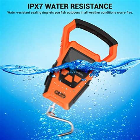 IPX7 Waterproof Fishing Scale Dr Meter Upgraded YW S068 110lb 50kg