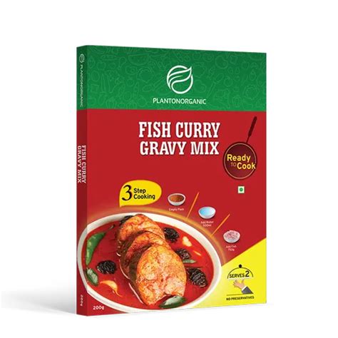 Spicy Flavour Fish Curry Gravy Mix 200 G Packaging Type Pouch At Rs